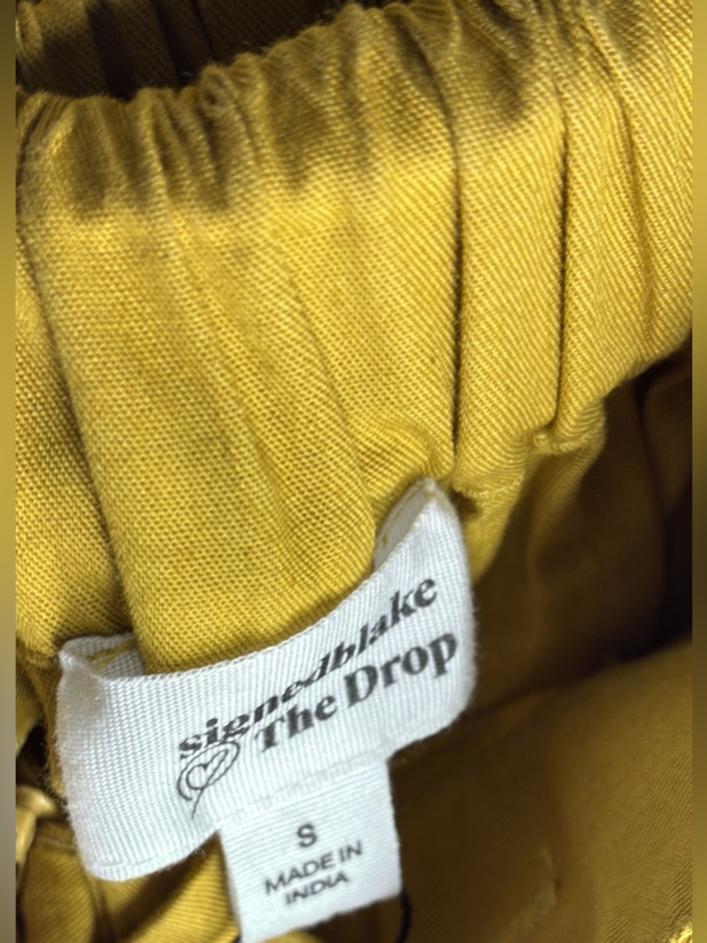 Slim Pleated Pants in Mustard - Women’s Casual Trousers - Picture 5 of 7